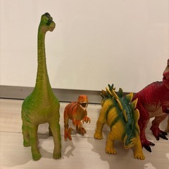 恐竜　フィギュア　おもちゃ　ティラノサウルスの画像