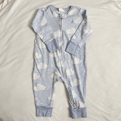 8/9まで出品！長袖ロンパース 70  3枚セット graniph GAP の画像