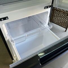 美品　2022年製　SHARP ノンフロン冷凍冷蔵庫　SJ-D15H-H■152L■の画像