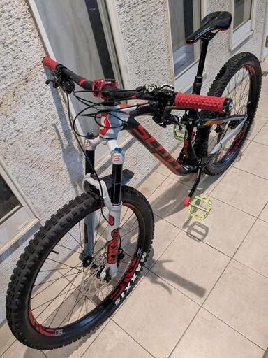 【学生値引き】ウィリー伝授！訳ありレアScott フルサス　27インチ 学生値引き】ウィリーコツ伝授 訳ありレアScott フルサス 27