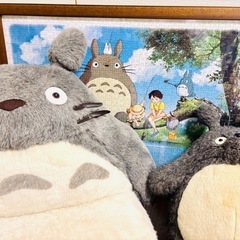 トトロ　ソファ　子供用　ジブリ　人形　パズルの画像