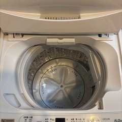 6.0kg洗濯機｜YWMT60H1 ヤマダセレクト｜引っ越しのためお譲りしますの画像