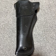 米軍実物レザーホルスターの画像