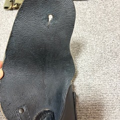 米軍実物レザーホルスターの画像