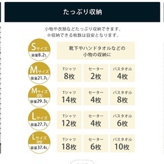 【取引決定】衣装ケース　収納ボックス　引き出し　　の画像