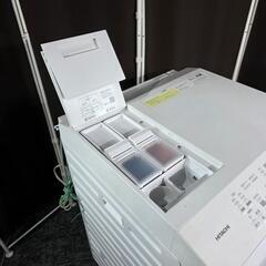 9661‼️関西エリア配送設置可🙌‼️最新2023年製✨洗剤自動投入&らくメンテモデル✨日立 12kg / 6kg ドラム式洗濯機の画像