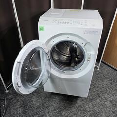9661‼️関西エリア配送設置可🙌‼️最新2023年製✨洗剤自動投入&らくメンテモデル✨日立 12kg / 6kg ドラム式洗濯機の画像