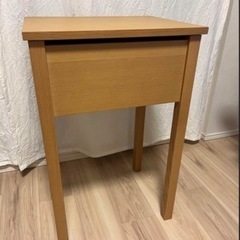 【無印】【廃盤】コンパクトドレッサーデスクナチュラルの画像