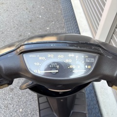 4146.高馬力2スト　スーパーディオ　バッテリー、シート、エンブレム新品　千葉県柏市　即日配送、自走引き取りも可能の画像