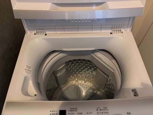 TOSHIBA洗濯機（ホワイト
）