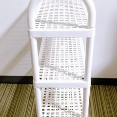 M527 4段収納 シューズラック プラスチックラック  シューズボックスの画像