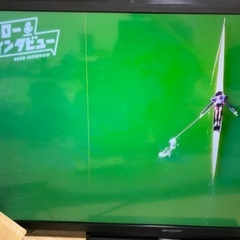 シャープ　AQUOS 40型液晶テレビの画像
