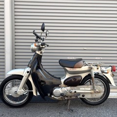 4151.リトルカブ50 社外マフラー付属　バッテリー新品、キャブOH 千葉県柏市　配送、自走引き取りも可能の画像