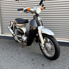 4151.リトルカブ50 社外マフラー付属　バッテリー新品、キャブOH 千葉県柏市　配送、自走引き取りも可能の画像