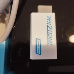 wii 本体一式　HDMI変換　ご希望ソフトも所持あればお付けしますの画像