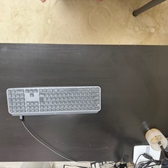 【無料】IKEA デスク　黒　幅100×奥行60×高さ74　の画像