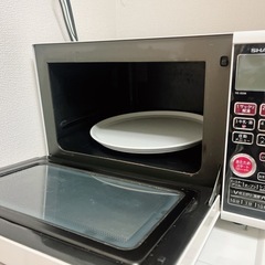 オーブンレンジ　SHARP  回転式の画像