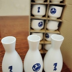 新品未使用　澤乃井　徳利　おちょこの画像