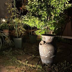 イタリア製 陶器 傘立て USED ガーデニングにもの画像