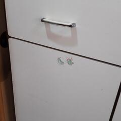 さしあげます　食器棚　収納棚　白色の画像