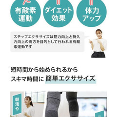 新品同様✨ホームトレーニング用踏み台昇降の画像