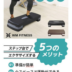 新品同様✨ホームトレーニング用踏み台昇降の画像