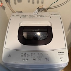 2021年製日立全自動洗濯機5.0kg槽型式NW-50F（白）の画像