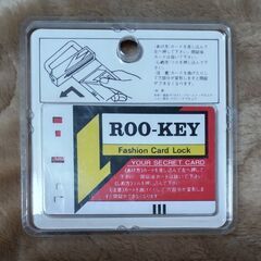 【新品・未使用品】カード式南京錠／電動自転車のバッテリー盗難防止／防犯／セキュリティ／鍵の画像