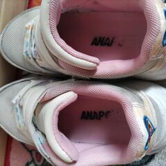 今週処分予定🫧キッズ🌼ANAPgirl💗スニーカー👟💗19センチの画像