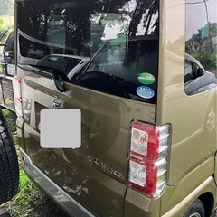 ダイハツ　平成２６年　ウェイク　ターボ　Ｘ　ＳＡ　カーキ　４ＷＤ　ＡＴ　車検令和７年１２月　夏タイヤ新品　札幌の画像