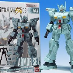 ジムカスタム+フル可動アクションフレームの画像