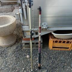 値下げ中投げ釣り竿２本の画像
