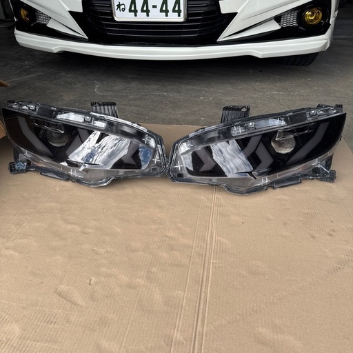 シビック fk7 fk8 社外ヘッドライト