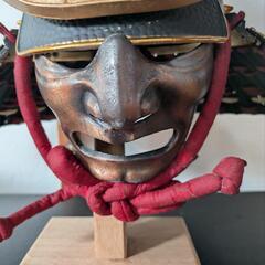 泰山作　兜　面付き　30号　箱ありの画像