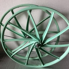 昭和レトロOGK 自転車カラーホイール超らレア品／現状品／新品/汚れ有りの画像