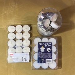 魚の影が揺らぐキャンドルスタンドの画像
