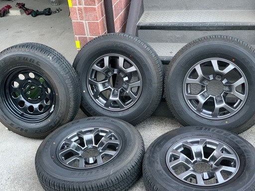 ジムニーシエラ純正タイヤホイールセット