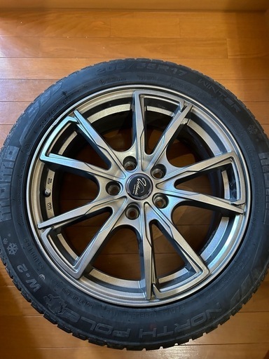 205/55/R17スタッドレスタイヤホイールセット