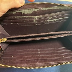 COACH長財布の画像