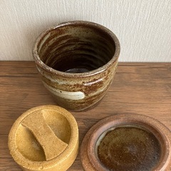 じっくり漬物鉢（陶器）の画像