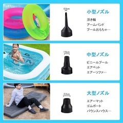 空気入れ　シャワーヘッドの画像