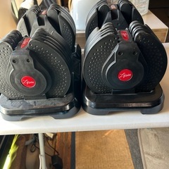 可変式 アジャスタブル ダンベル ダイアル式 20kg2個セットBELLTORA20の画像