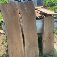 DIY用にどうぞ　耳付き一枚板　無垢材」　の画像