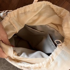 カゴバッグ　トートバッグの画像