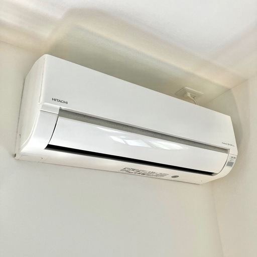 HITACHI ルームエアコン 6畳用 2024年 美品 新しい d4851 設置料込み！【6