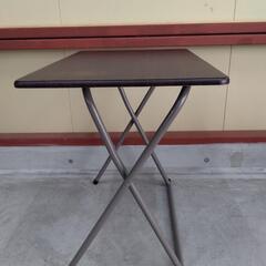 20250804002　家具　折りたたみテーブルの画像