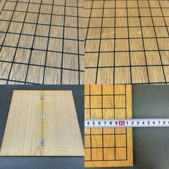 碁盤 碁石セット 折畳式の画像