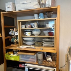 無印良品パイン材ユニットシェルフ・８６ｃｍ幅・大