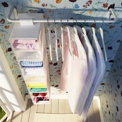 IKEA MULIG ムーリッグ ハンガーレール2本の画像