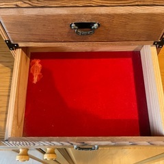 木製 4段 小物入れ 昭和レトロ 和箪笥 小引き出しの画像